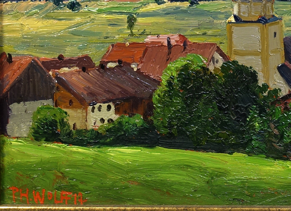 Paul H. Wolff, Village in the Werdenfels country