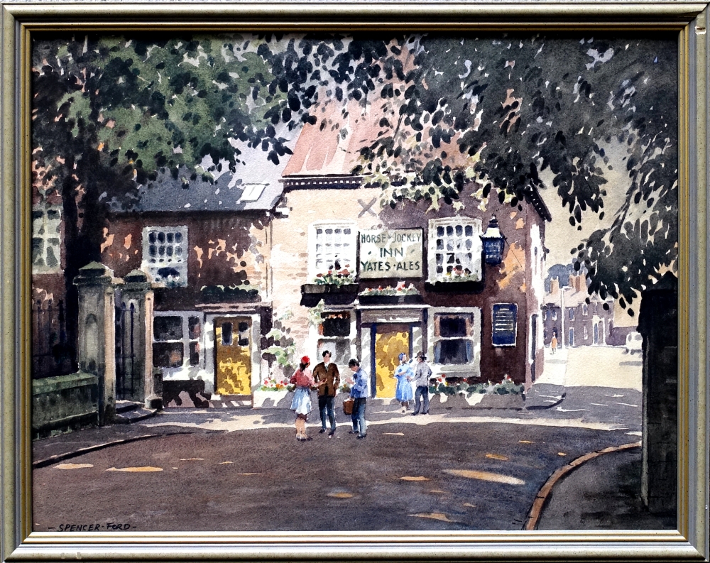 Roland Spencer-Ford, The Horse & Jockey Inn. Whitchurch. Salop