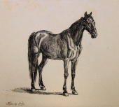 Johann Adam Klein, Russian horse