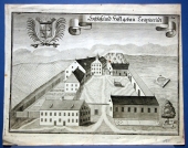 Michael Wening (1645- 1718), Castle Traylesriedt, today Draxelsried, Regen