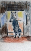 Gudrun Kunstmann, Dog at the window