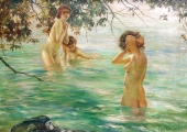 Paul Emile Chabas, Badende Frauen