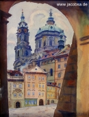 Karl Seubert, Charles Bridge in Prague