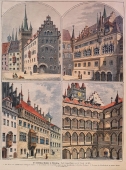Unknown, The New City Hall in Nuremberg after Original Drawings by F. Trost