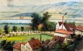 Wilhelm Trost, Bad Abbach, Blick zur Donau