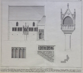 D. Lösti, Der Haupttheil des Rathhauses von Regensburg