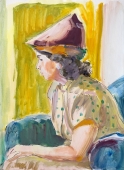 Arthur Rappl, Woman with hat