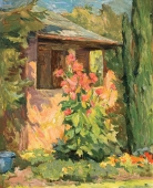 Hans Oertle, Garden hut