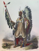 Karl Bodmer, Mato-Tope Mandan Chief