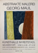 Georg Maul, Entwurf Ausstellungsplakate