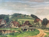 Hans Bayerlein, Pattenhofen in der nähe Nürnberger