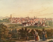 Unknown  artist, Fürth city view