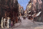 Wilhelm Reuter, Nürnberger Straße um 1900