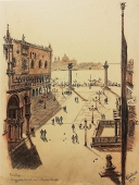 Karl Seubert, Venedig Piazza