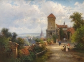 F. Hubert, Kaiserburg in Nürnberg