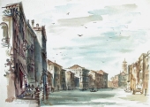 Ludwig Schäfer-Grohe, Venedig Canal Grande