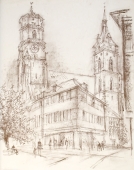 Ludwig Schäfer-Grohe, Stiftskirche Stuttgart