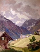 Kurt Mayer-Pfalz, Church in the Alps