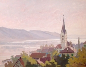 Kurt Mayer-Pfalz, Church on the lake