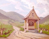 Kurt Mayer-Pfalz, Small chapel on the hiking trail